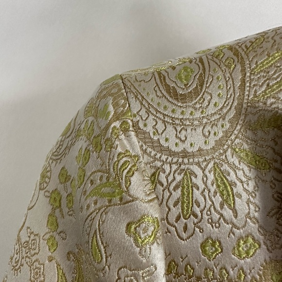 Magaschoni silk paisley blazer, size 2 - Picture 8 of 13